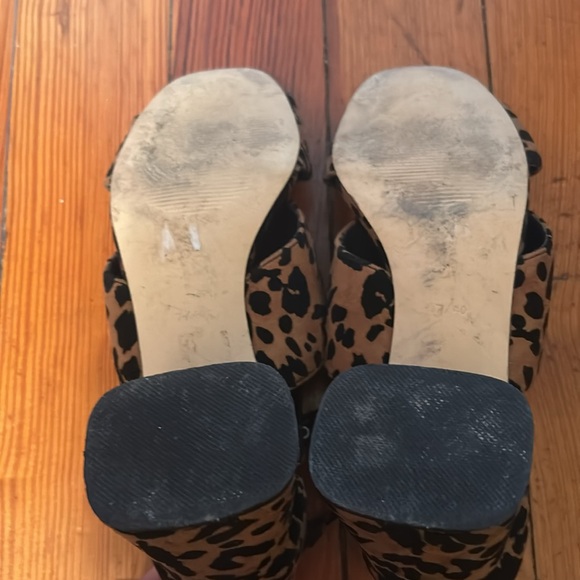 Cheetah print block heels - Picture 5 of 5